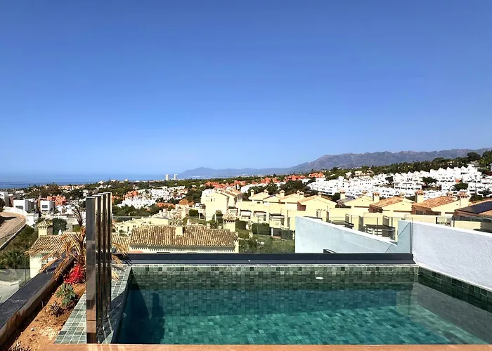 Villa Vida - Luxury Panorama Seaview Penthouse In Organic-Boho Design With Pool, Gym, Spa