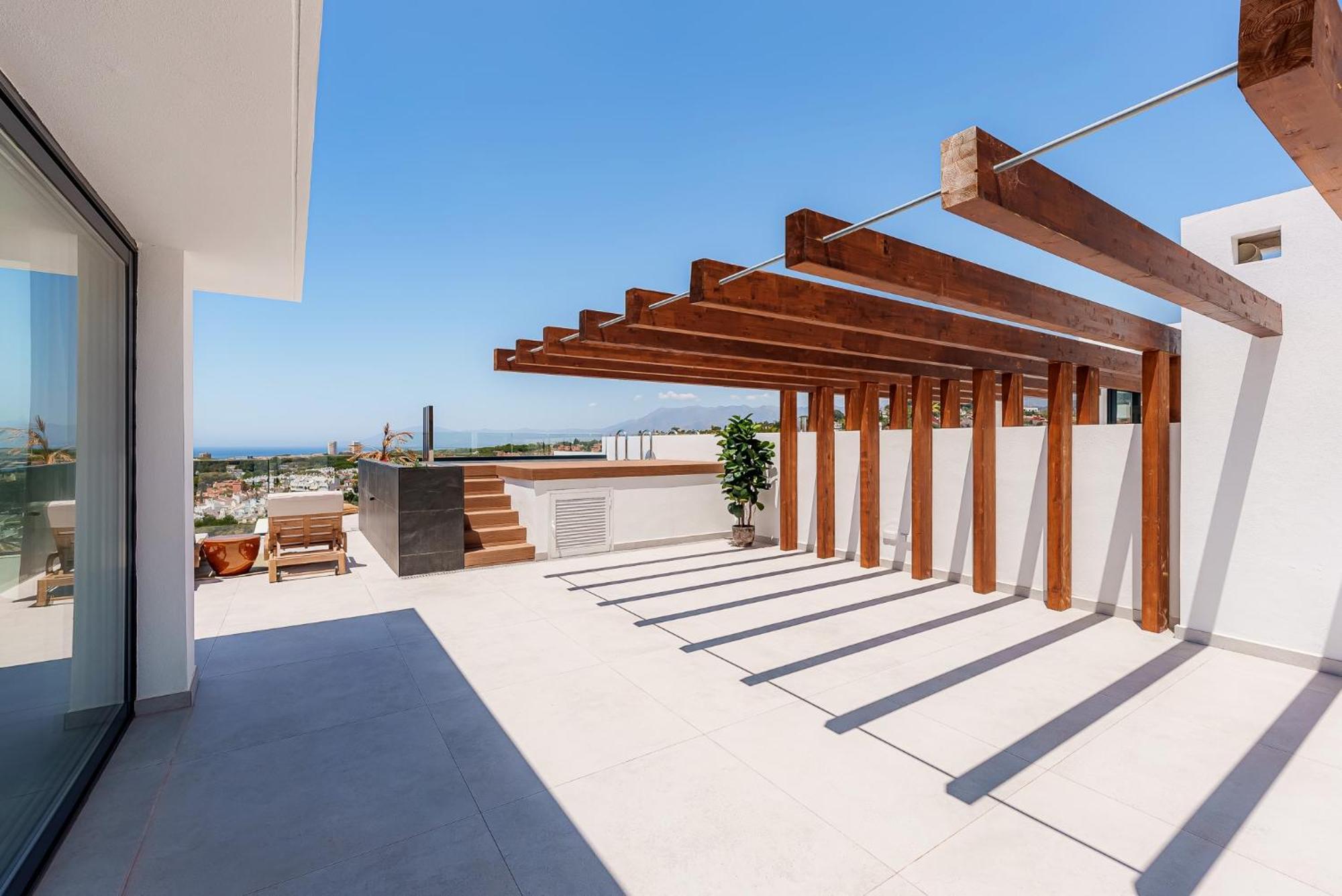 Appartamento Vida - Luxury Panorama Seaview Penthouse In Organic-boho Design With Pool, Gym,